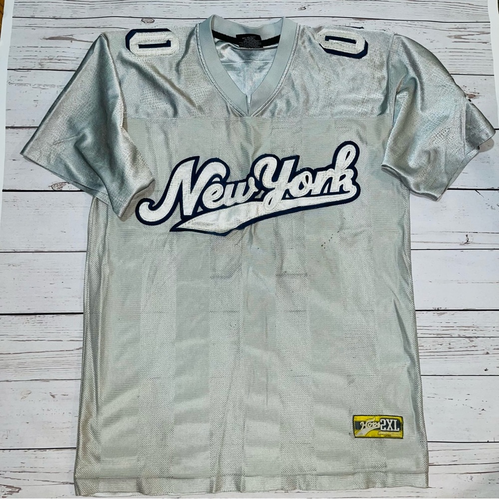 Silver gray New York Yankees Jersey size large